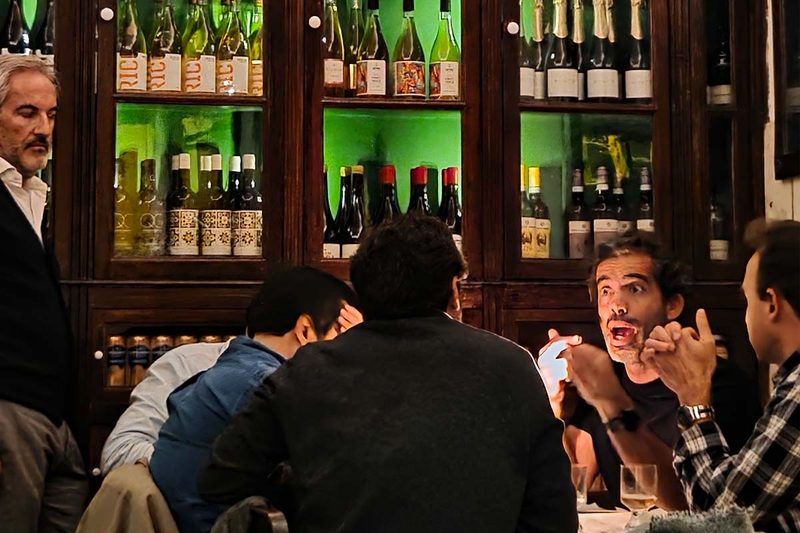 Interior set for private dining